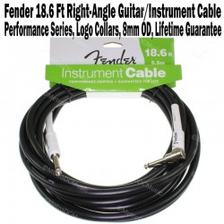 Инструментален кабел FENDER 5,5м - FG10L ANGLE CABLE